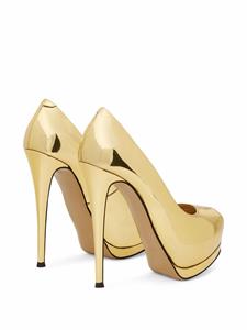 Giuseppe Zanotti Sharon pumps met open neus - Goud