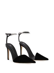 Giuseppe Zanotti Nantes pumps met puntige neus - Zwart