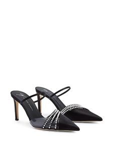 Giuseppe Zanotti Audrine satijnen pumps - Zwart
