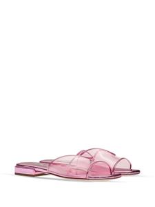 Miu Miu Leren muiltjes - Roze