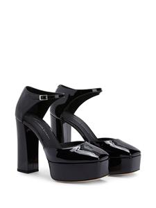 Giuseppe Zanotti Bebe pumps met plateauzool - Zwart