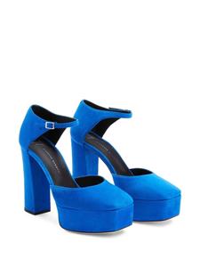 Giuseppe Zanotti Bebe suède pumps - Blauw