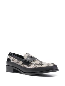 MISBHV Loafers met monogramprint - Grijs