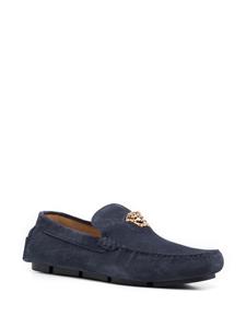 Versace Loafers met Medusa plakkaat - Blauw