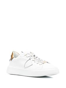 Philippe Model Paris Temple low-top sneakers - Wit