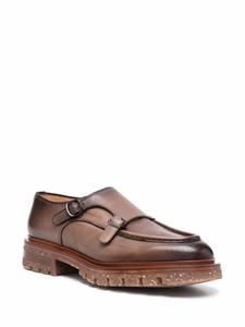 Santoni Gespschoenen - Bruin