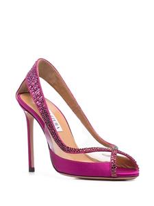 Aquazzura Maeve pumps verfraaid met kristallen - Roze