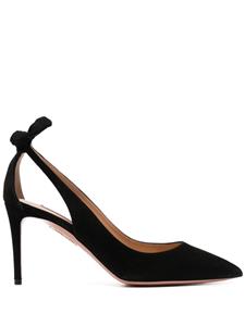 Aquazzura Pumps met strik - Zwart