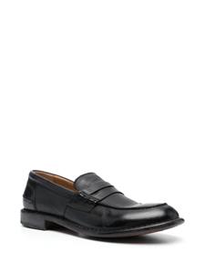 Moma Leren loafers - Zwart