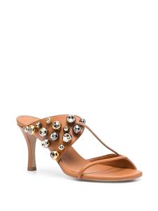 Stella McCartney Muiltjes met open neus - Bruin