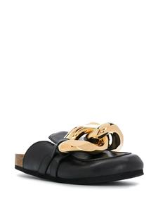 JW Anderson Loafers met ketting - Zwart