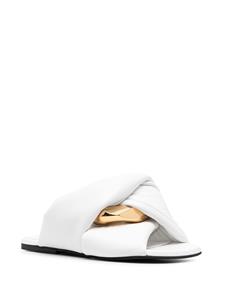 JW Anderson Muiltjes met schakelkettingdetail - Wit