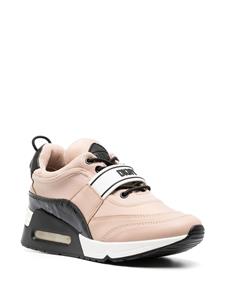 DKNY Sneakers met logoprint - Beige