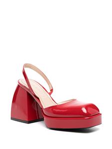 Nodaleto Bulla lakleren pumps - Rood