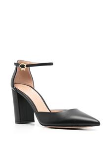 Gianvito Rossi Piper Anklet leren pumps - Zwart