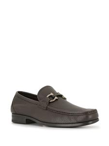 Ferragamo Mocassins met Gancini detail - Bruin