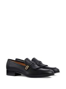 Gucci Loafers met franje - Zwart