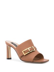 Sergio Rossi Muiltjes met gespdetail - Beige
