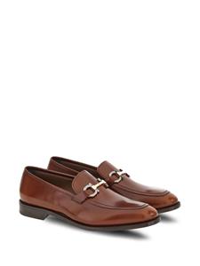 Ferragamo Loafers met Gancini plakkaat - Bruin