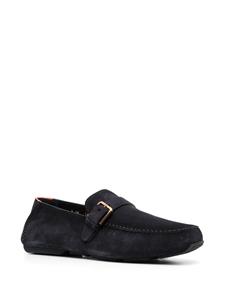Santoni Loafers met gesp - Blauw