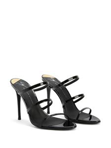 Giuseppe Zanotti Alimha stiletto muiltjes - Zwart