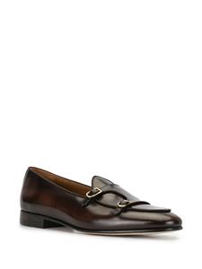 Edhen Milano Loafers met dubbel bandje - Bruin