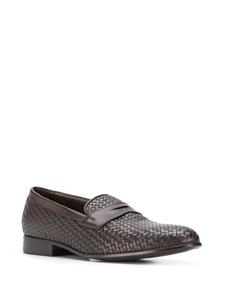 Scarosso Andrea geweven loafers - Bruin
