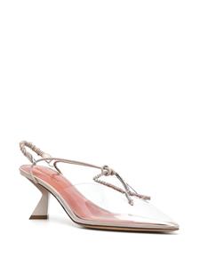 Nensi Dojaka Pumps verfraaid met kristal - Beige