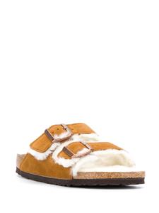 Birkenstock Lammy sandalen - Bruin