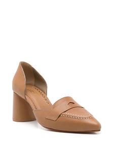 Sarah Chofakian Perry pumps met puntige neus - Bruin