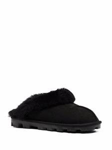 UGG Slippers met logopatch - Zwart