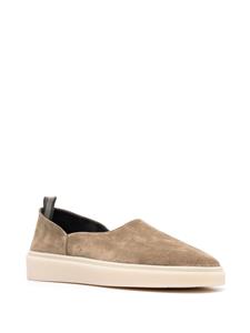 Officine Creative Muskrat suède loafers - Groen