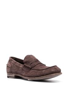 Officine Creative Suède loafers - Bruin