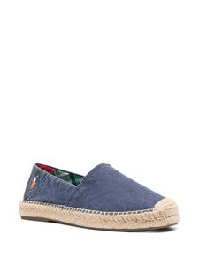 Polo Ralph Lauren Canvas espadrilles - Blauw