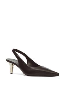 Proenza Schouler Leren slingback pumps - Zwart