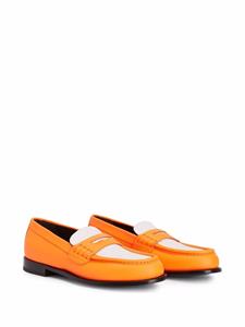 Giuseppe Zanotti Euro tweekleurige loafers - Oranje