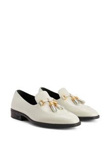 giuseppezanotti Giuseppe Zanotti Leren loafers - Wit