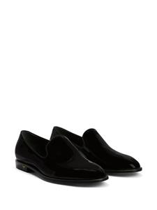Giuseppe Zanotti Gatien lakleren loafers - Zwart