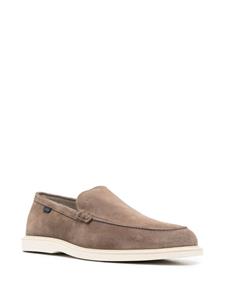 Hogan Loafers met contrasterende zool - Beige