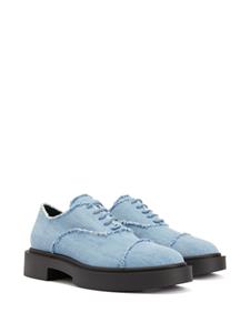 Giuseppe Zanotti Adric veterschoenen - Blauw