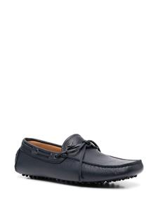 Emporio Armani Loafers met strikdetail - Blauw