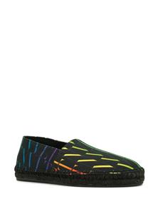 Valentino VLTN espadrilles met logoprint - Zwart