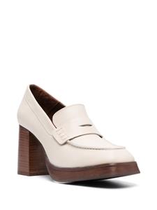 ALOHAS Busy leren pumps - Beige