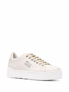 Philipp Plein Sneakers met logoplakkaat - Beige