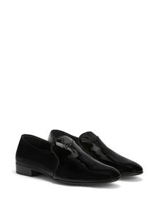Giuseppe Zanotti Fergus glanzende loafers - Zwart