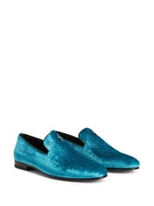 Giuseppe Zanotti Fluwelen loafers - MULTICOLOR
