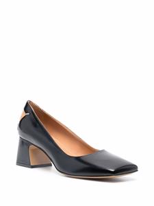 Maison Margiela Pumps met vierkante neus - Zwart