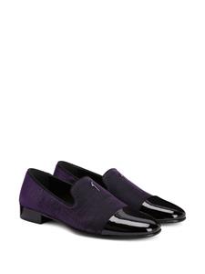 Giuseppe Zanotti Lewis Cup loafers - Paars