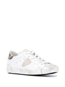 Philippe Model Paris Sneakers met krokodillenleer-effect - Wit