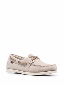 Sebago Loafers met veterdetail - Beige